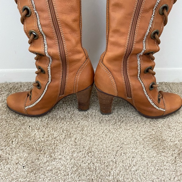 Seychelles Lace-Up  Boots-Anthropology Size 7 - Picture 13 of 16